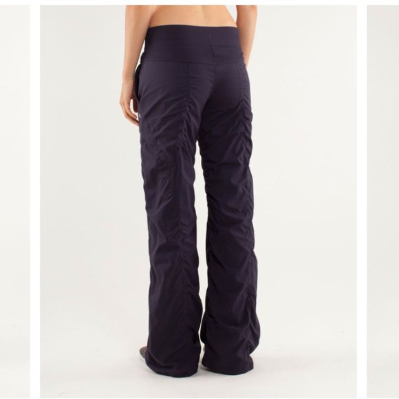 lululemon athletica Pants - lululemon dance studio lined pants black swan 4